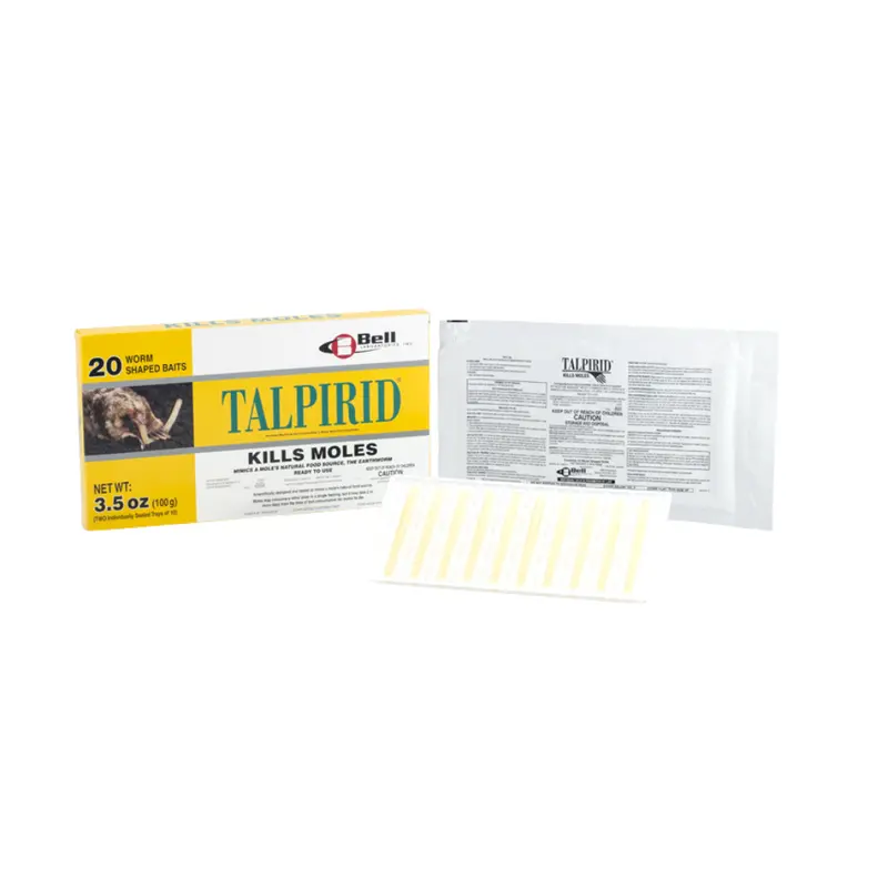 Talpirid Mo7150 Mole Control Bait – Bromethalin-Based Worm Formulation (2-Pack, 20 Total) 1