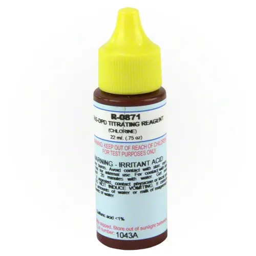 Taylor R-0871 Chlorine Dpd Reagent – Low-Range Test For Precision Monitoring 1