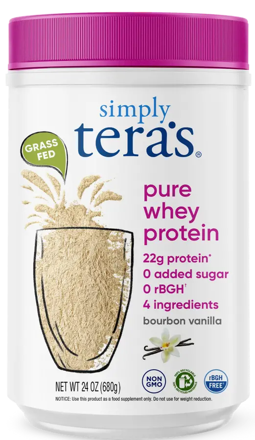 Tera’S Whey Pure Bourbon Vanilla Whey Protein Powder – 24Oz 1