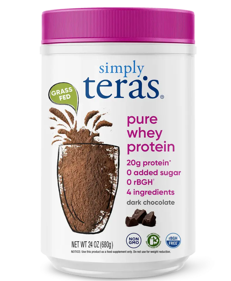 Tera’S Whey Pure Dark Chocolate Whey Protein Powder – 24 Oz 1