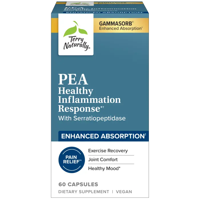 Terry Naturally Pea Supplement – Supports Healthy Inflammatory Response*, 60 Capsules 1