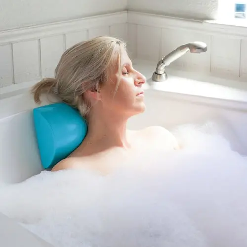 Texas Recreation Super Soft Suction-Cup Pillow – Adhesive Spa Cushion 1