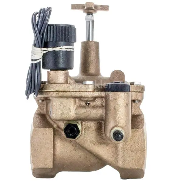Toro 220 Series 1.5-Inch Commercial-Grade Brass In-Line Solenoid Valve 1