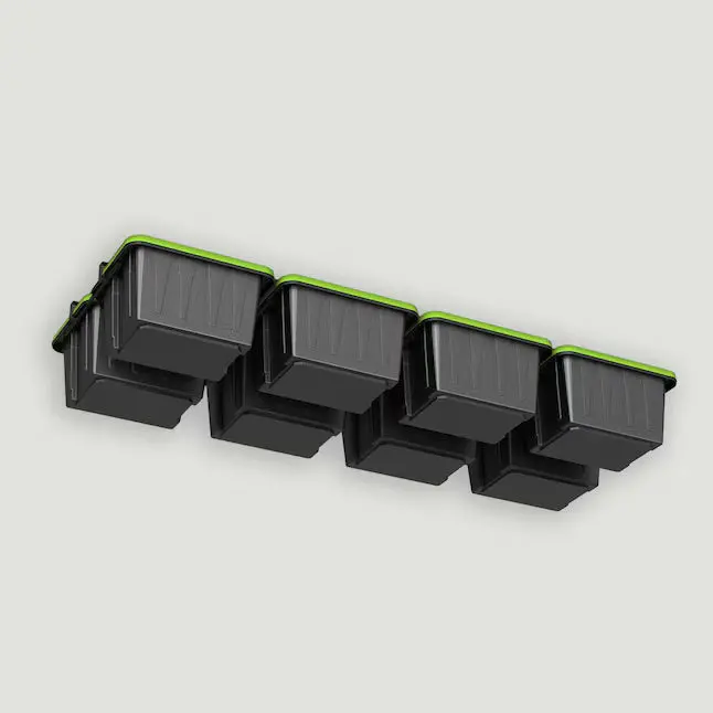 Toteloft 8-Compartment Ceiling Storage System | Max 400 Lb Load 1