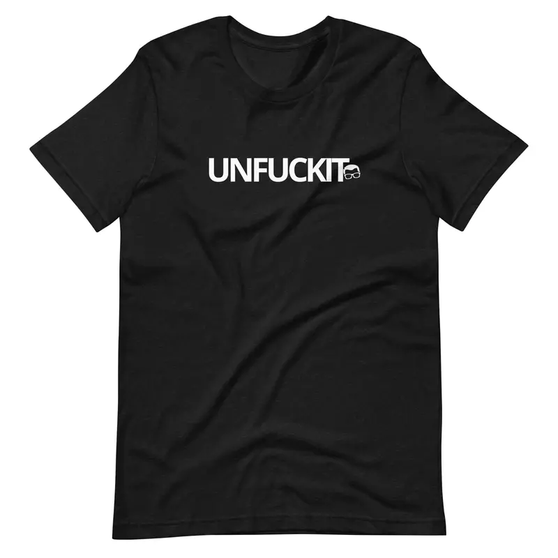 Unfuckit [Beckley] Original Soft Unisex Staple T-Shirt – Lightweight Cotton Blend 1