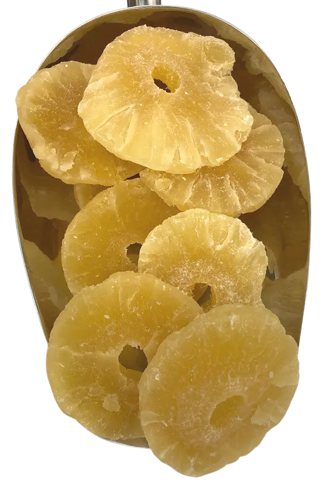 Unsulphured Pineapple Rings – 12 Oz Dried Fruit 1
