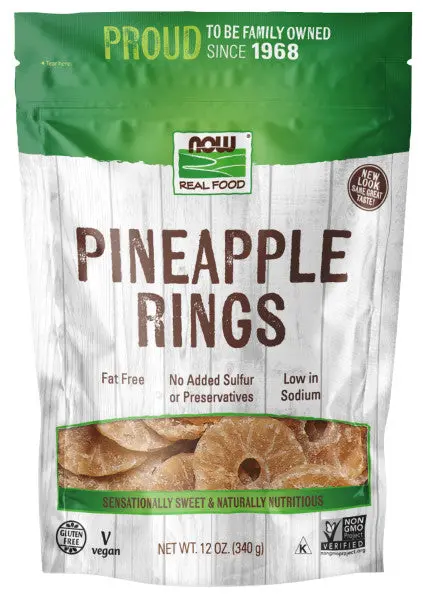 Unsweetened Pineapple Rings – No Added Sulfur, 12 Oz 1