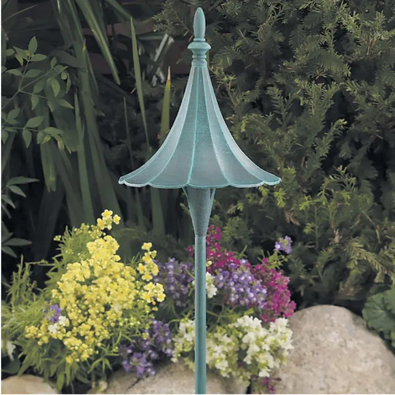 Vista Pr-9215 Aluminum Path Light — Verde Finish, 2.5W 2950K Led 1
