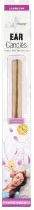 Wally'S Natural Lavender Beeswax Ear Candles – Pack Of 2 1