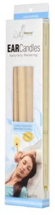 Wally'S Natural Unscented Beeswax Ear Candles – Pack Of 4 1