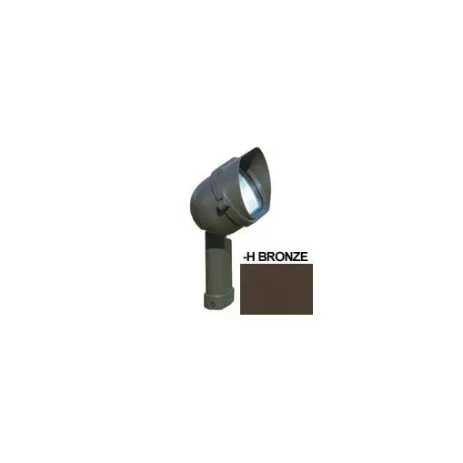 Wamt14-H Low-Voltage Micro Floodlight — 12V, Bronze Exterior 1