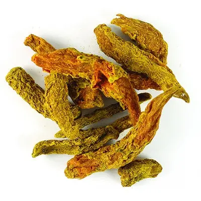 Whole Organic Turmeric Root (Dried & Sliced) – 4 Oz Bulk Spice 1