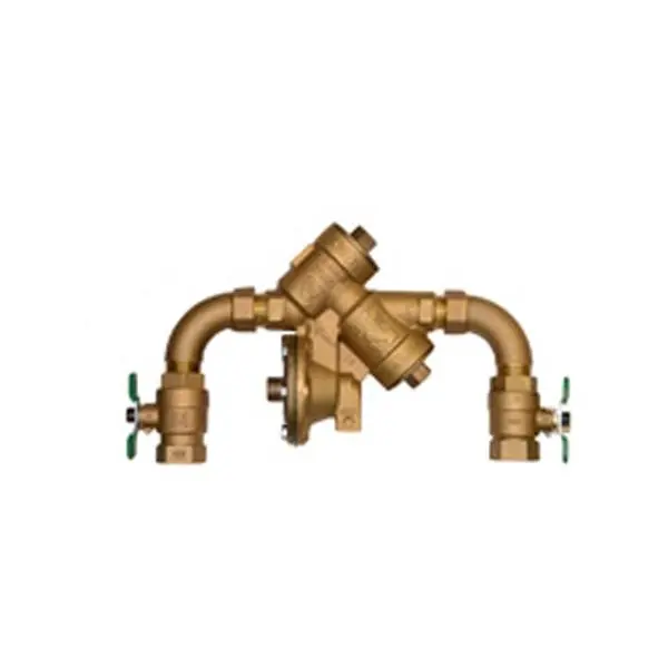 Wilkins 1-975Xl2Se 1-Inch Lead-Free Rpz Assembly With Strainer And Elbow 1