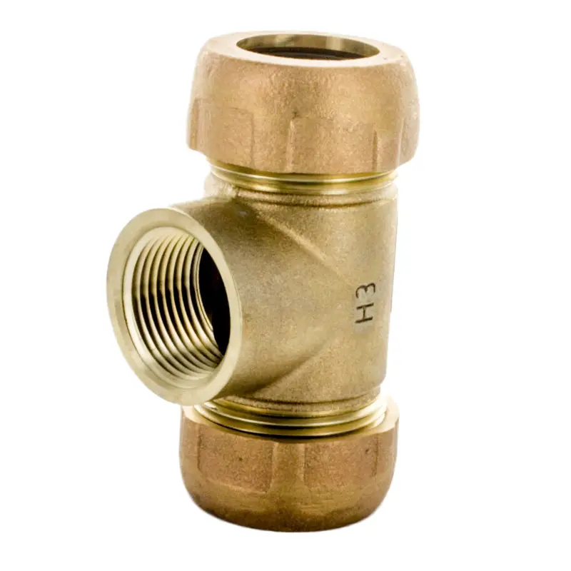 Wilkins Lead-Free 3/4-Inch X 1-Inch Solvent Weld Tee Fitting 1