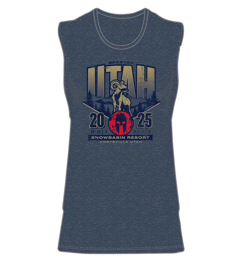 Women’S Spartan 2025 Utah Event Tank Top 1