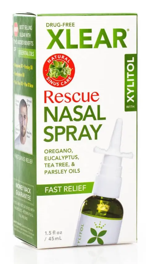 Xlear Saline Nasal Spray – Rescue Formula, 1.5 Oz 1