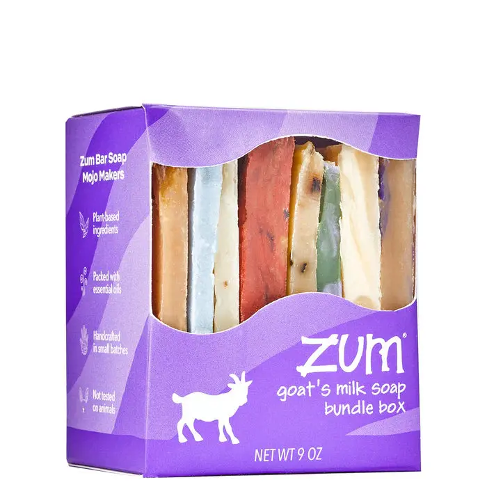 Zum Goat Milk Soap Gift Box – Curated 9Oz Bundle 1