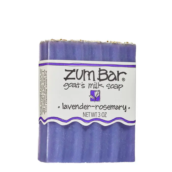 Zum Lavender Rosemary Goat Milk Soap – Calming Herbal Fusion, 3Oz 1