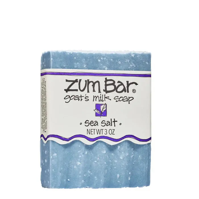 Zum Sea Salt Goat Milk Soap – Mineral-Rich Exfoliating Bar, 3Oz 1