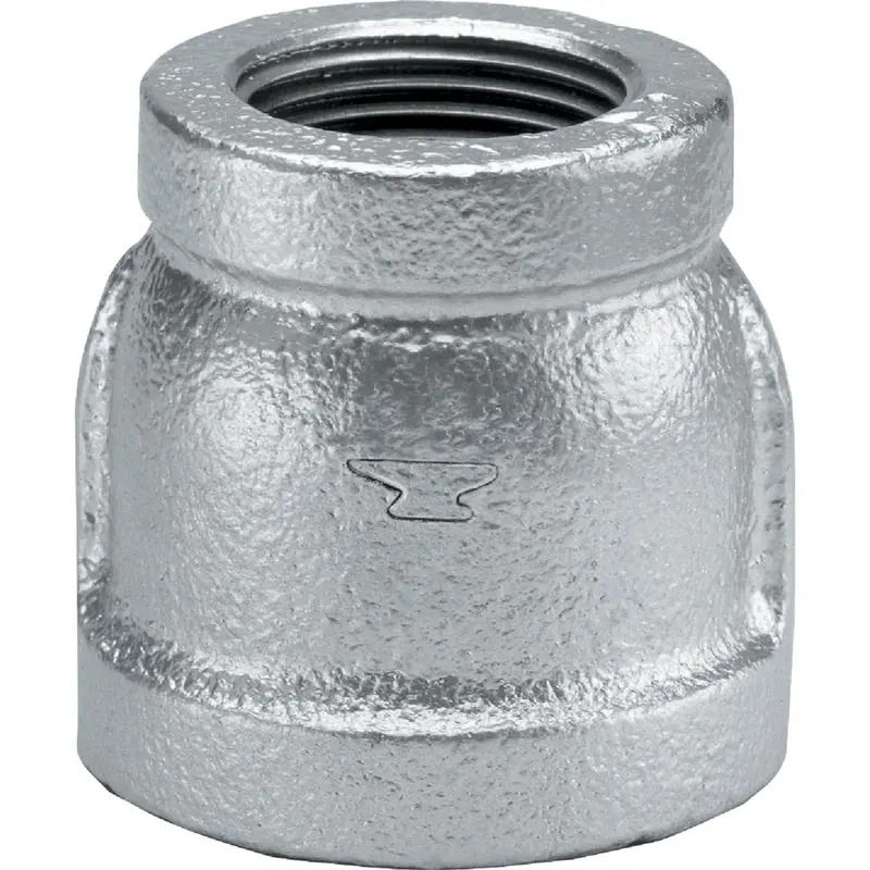 Anvil Galvanized Reducing Coupling – 3/8-Inch X 1/4-Inch Female Pipe Thread 1