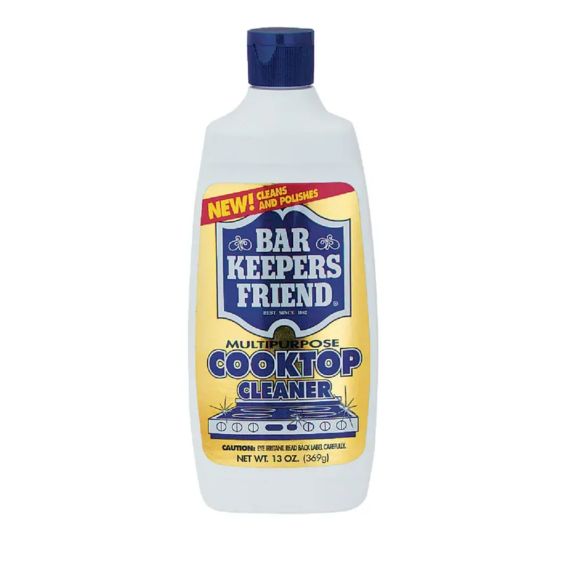 Bar Keepers Friend Cooktop Cleaner – 13-Ounce Powdered Formula, Non-Abrasive Surface Restorer 1