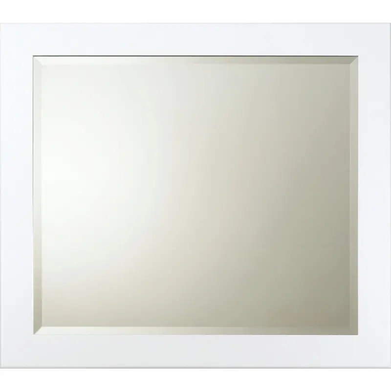 Bertch Osage White Vanity Mirror – 34" W X 30" H 1
