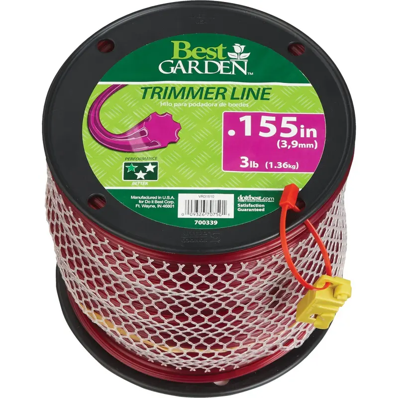 Best Garden Commercial-Grade Trimmer Line — 0.155" × 336 Ft 1