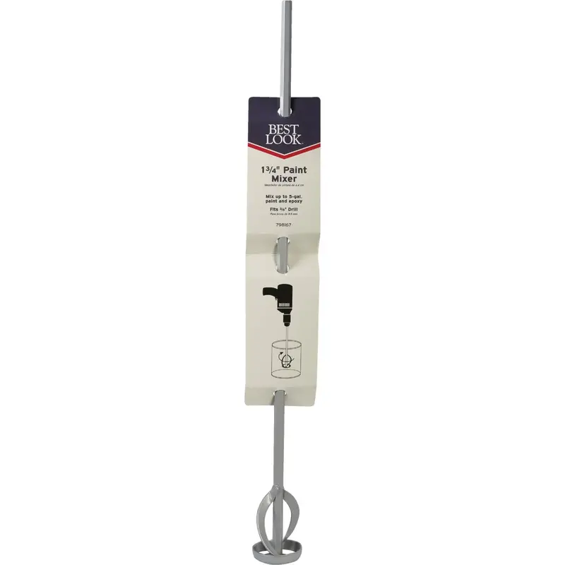 Best Look Spiral Mixer – 5-Gallon Capacity, 19" × 1-3/4" Steel Design 1