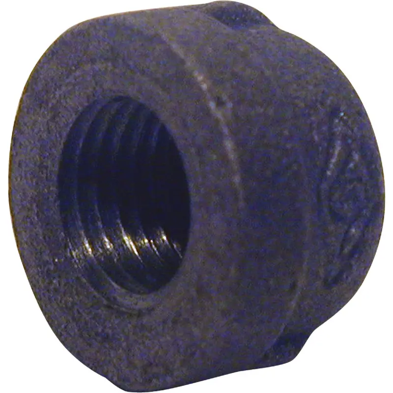 B&K 3/4" Malleable Black Iron Pipe Cap 1
