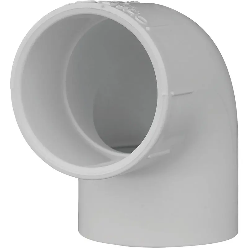 Charlotte Pipe Pvc 90-Degree Elbow Fitting – 1-1/2-Inch Slip X Slip, Schedule 40 1