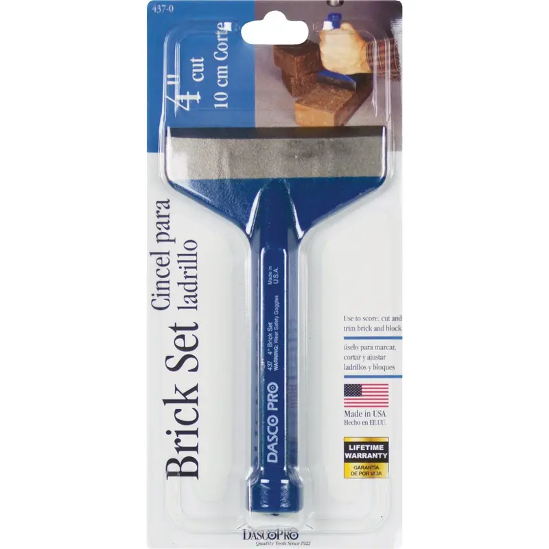 Dasco 4-Inch By 7-Inch Steel Bricklaying Set 1