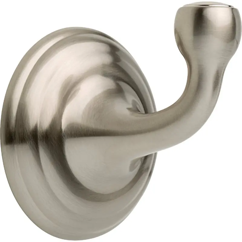 Delta Windemere Brushed Nickel Single Robe Hook 1