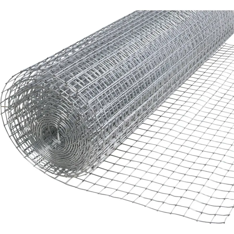 Do It Utility Welded Wire Fence – 48 In. H X 25 Ft. L, 1X1 Mesh, Galvanized 1