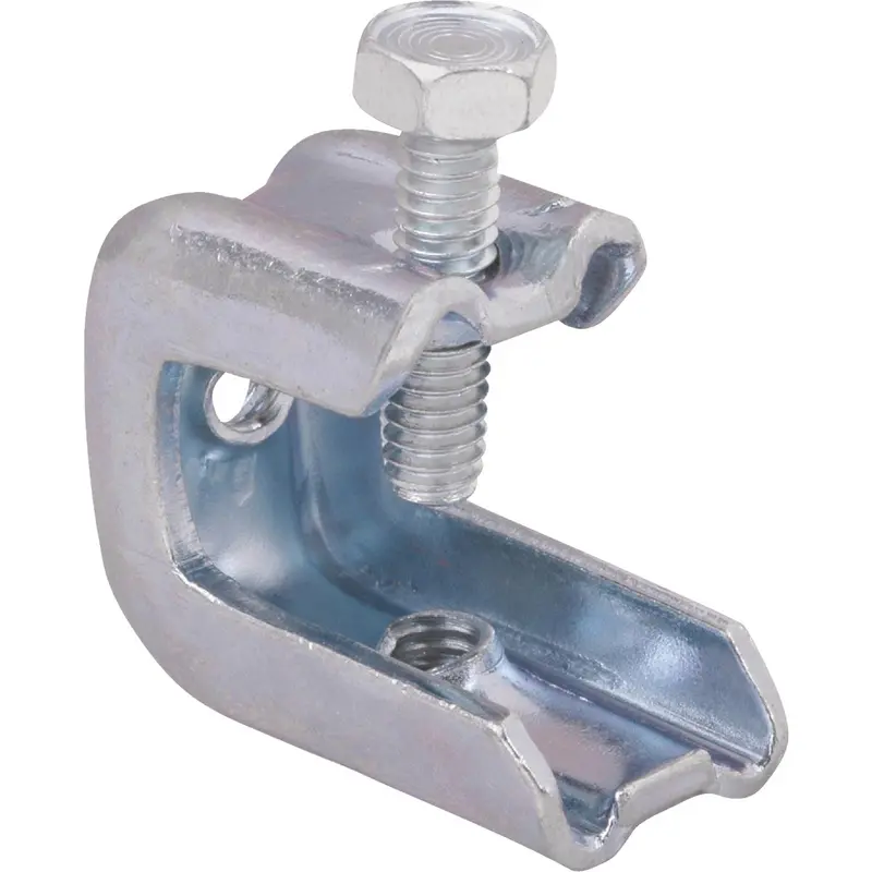 Halex Steel Beam Clamp – 1" Width, 1/4" Tapped 1