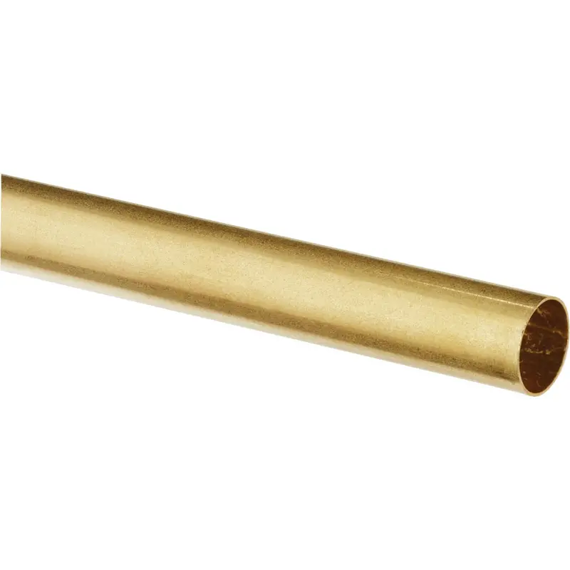 K&S Brass Round Tube Stock – 1/4" O.D. X 1 Foot Length 1