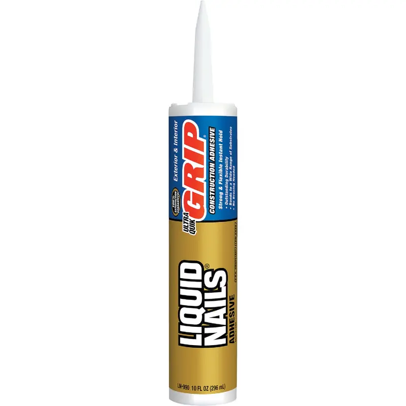 Liquid Nails Ultra Quik Grip Construction Adhesive – Fast-Bonding 10 Oz Tube 1