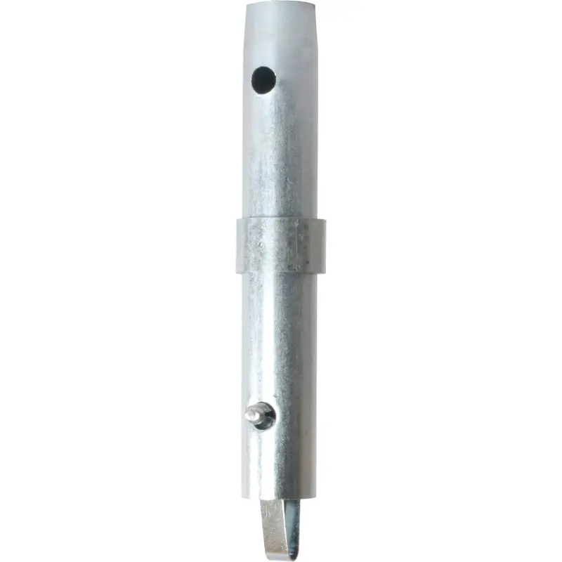 Metaltech Scaffolding Coupling Pin – Galvanized Steel, Collar & Spring Lock 1