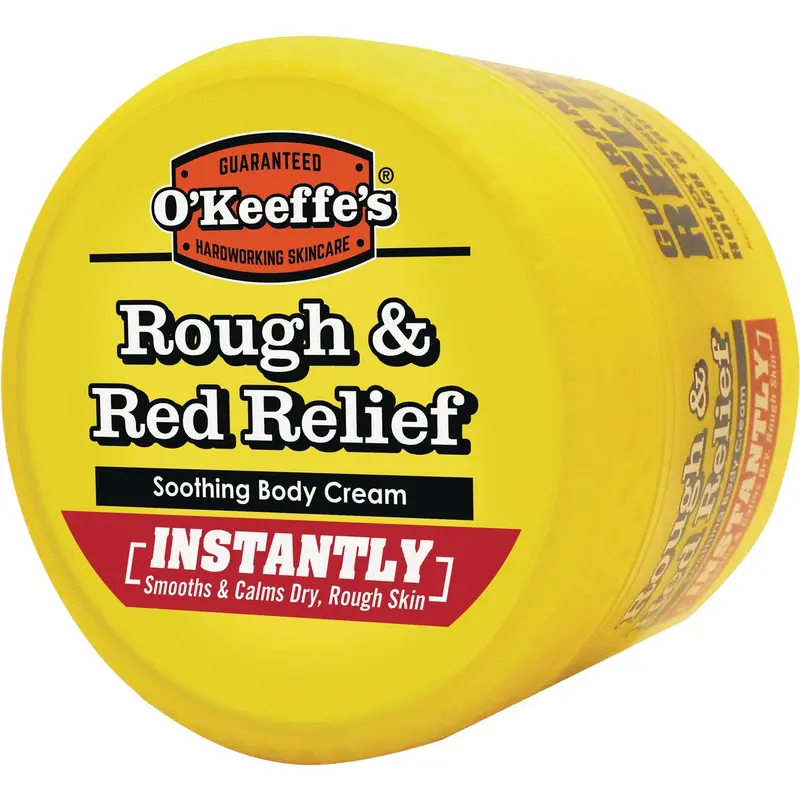 O'Keeffe'S Rough & Red Relief Body Cream – 9.6 Oz Jar 1