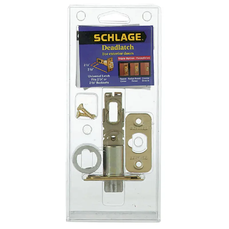 Schlage Triple-Option Adjustable Entry Door Latch Mechanism 1