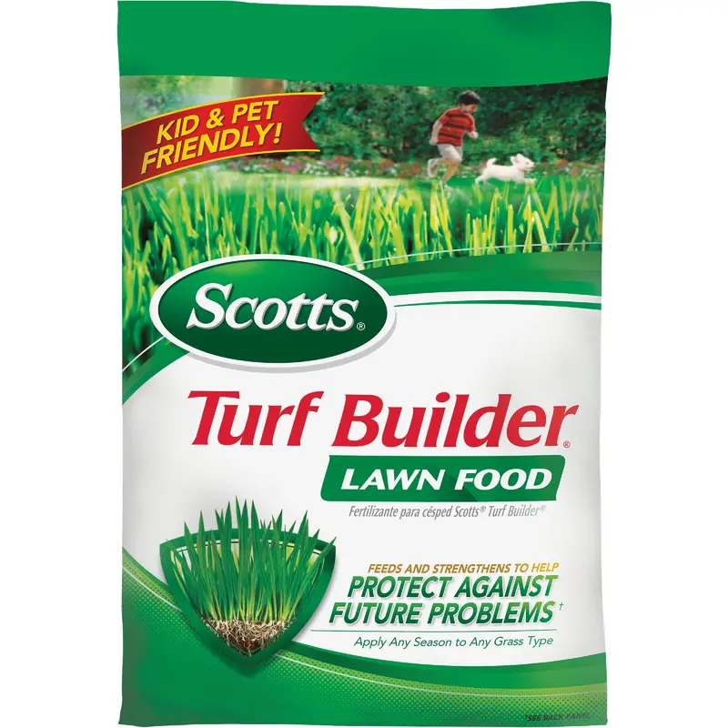 Scotts Turf Builder Lawn Fertilizer – 37.5-Lb. Bag Covers 15,000 Sq. Ft. 1