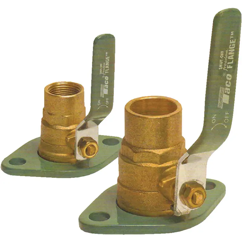 Taco Shut-Off Swivel Flange – 1-Inch Freedom Series Valve With Rotating Mounting Base 1